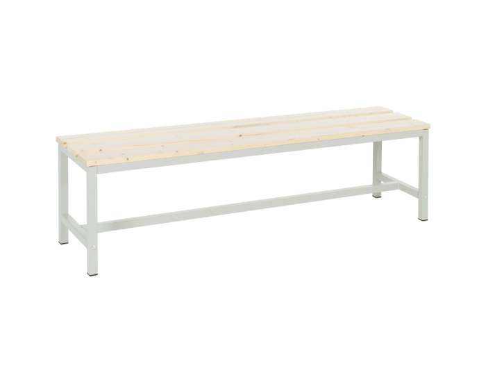 Пейка за съблекалня Sonata Blum, Сива,  Праховобоядисан метал