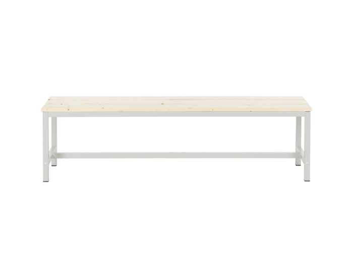 Пейка за съблекалня Sonata Blum, Сива,  Праховобоядисан метал