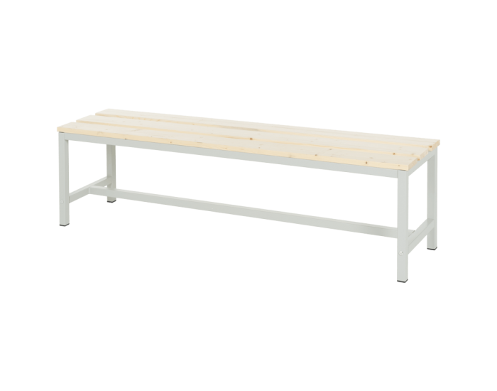 Пейка за съблекалня Sonata Blum, Сива,  Праховобоядисан метал