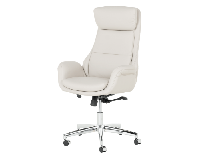 Офис кресло Sonata Blum 5011, Сиво,  Еко кожа