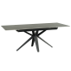 Разтегателна трапезна маса Sonata Zory, Сива, 160 - 200 см