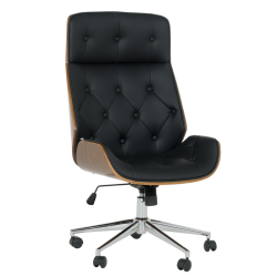 Офис кресло Sonata Blum 6407 - орех-черен - Офис столове