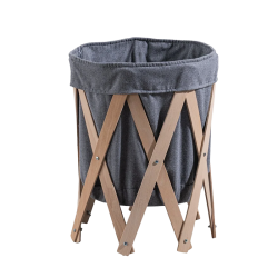 Кош за играчки WOODBA - сив - Детски Играчки