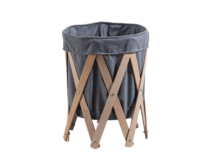 Кош за играчки WOODBA - сив