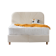 Тапицирана спалня с матрак DELUX PREMIUM 180 x 200 - крем