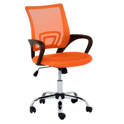 Работен офис стол Sonata Blum 7050-1 LUX - оранжев - Офис столове