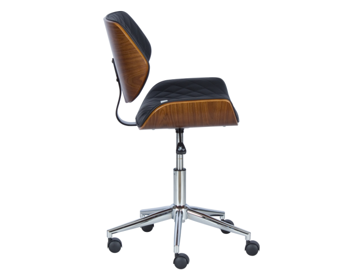 Президентски офис стол Sonata Blum 6410 - орех - черен