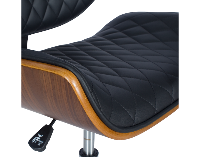 Президентски офис стол Sonata Blum 6410 - орех - черен