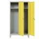 Метален шкаф Sonata Blum CR-1604-2 JZ - Сив / жълт