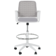 Работен офис стол Sonata Blum 7556 W - светлосив