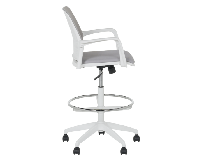 Работен офис стол Sonata Blum 7556 W - светлосив