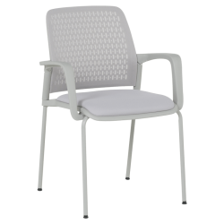 Посетителски стол Sonata Blum 1138 G - светлосив - Офис столове