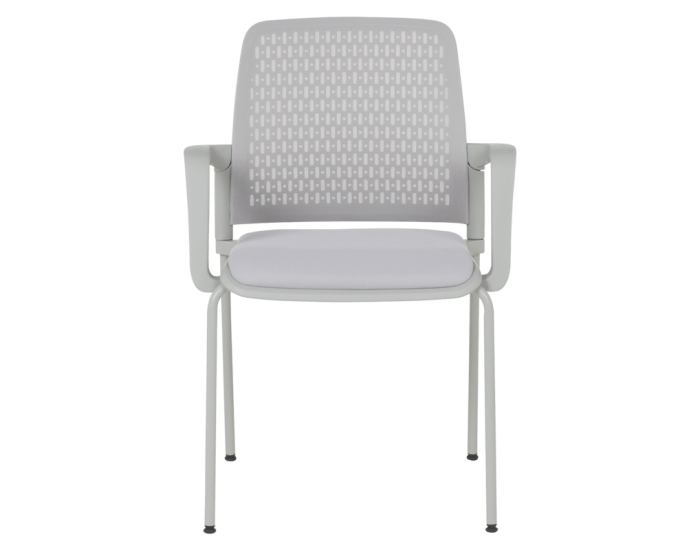 Посетителски стол Sonata Blum 1138 G - светлосив