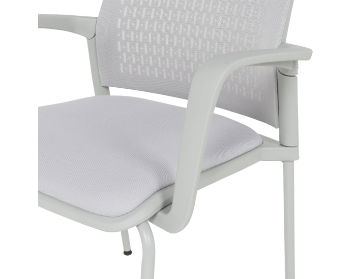 Посетителски стол Sonata Blum 1138 G - светлосив