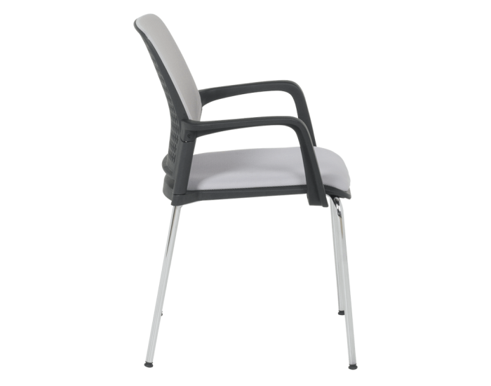 Посетителски стол Sonata Blum 1138 CH - светлосив