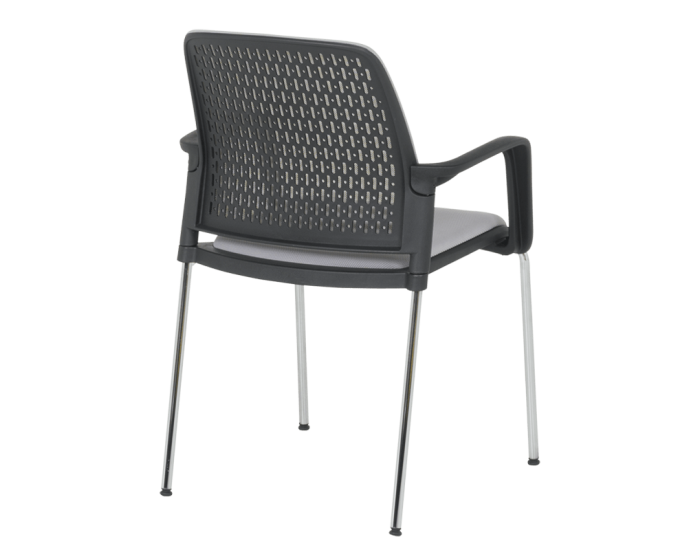 Посетителски стол Sonata Blum 1138 CH - светлосив