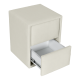 Нощно шкафче за спалня SIESTA - крем 01