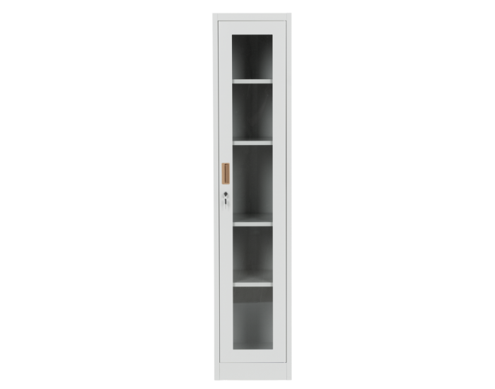 Метален шкаф Sonata Blum CR-1001 L - сив