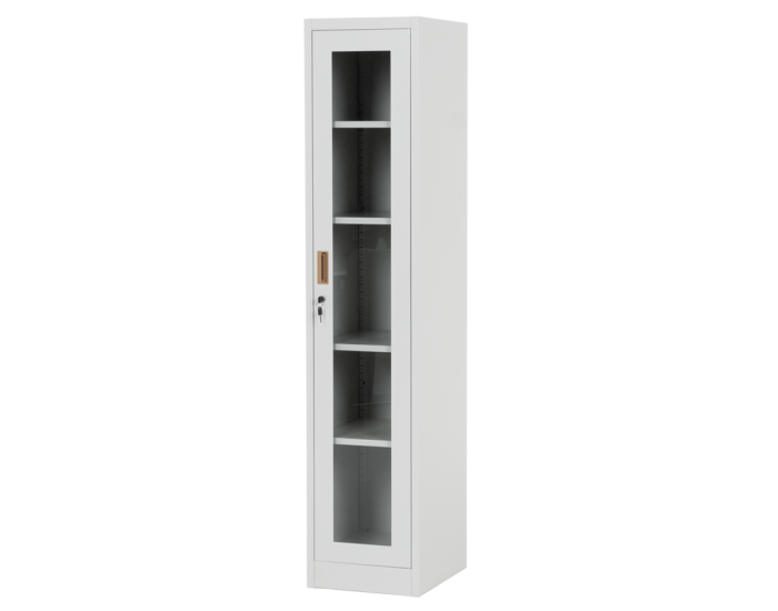 Метален шкаф Sonata Blum CR-1001 L - сив