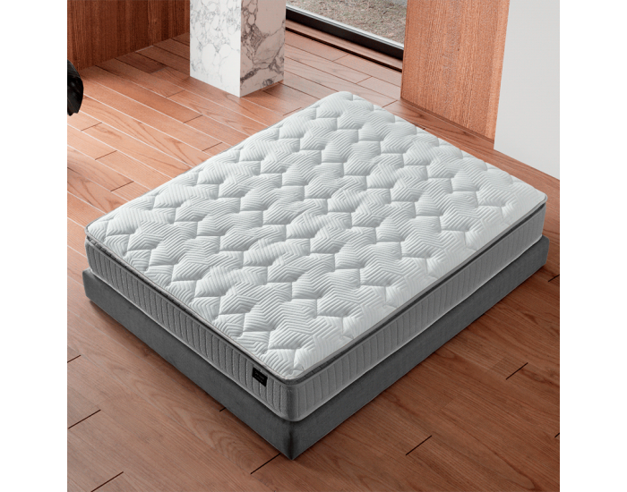 Тапицирана спалня с матрак MINI MOONLIGHT 160 х 200 - сив 620