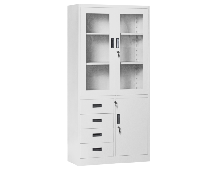 Метален шкаф Sonata Blum CR-1278 J - сив