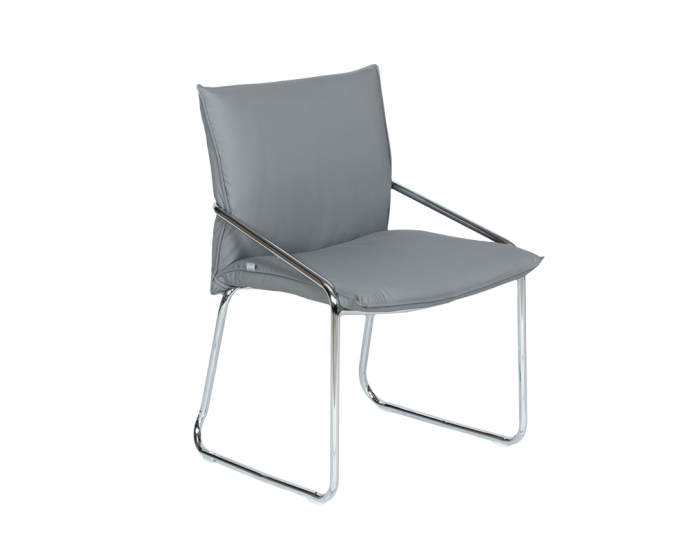 Посетителски стол Sonata Blum 1144 - сив