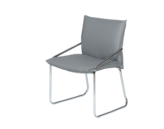 Посетителски стол Sonata Blum 1144 - сив