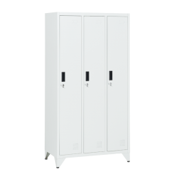 Метален шкаф Sonata Blum CR-1295 J - сив - Мебели от метал