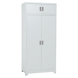 Метален шкаф Sonata Blum CR-1229 J - сив - Мебели от метал