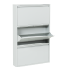 Метален шкаф за обувки Sonata Blum CR-1228 E J - сив