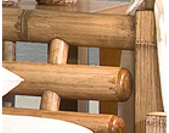 Легло EX Home модел Paloma Baldahin 180/200, бамбук