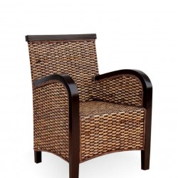 Стол EX Home модел Kaza Ratan, манго, ратан - Градински столове