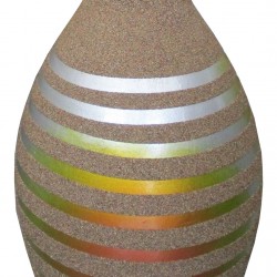 Керамична ваза EX Home модел Sand К 1 м, керамика, пясък - Декорации