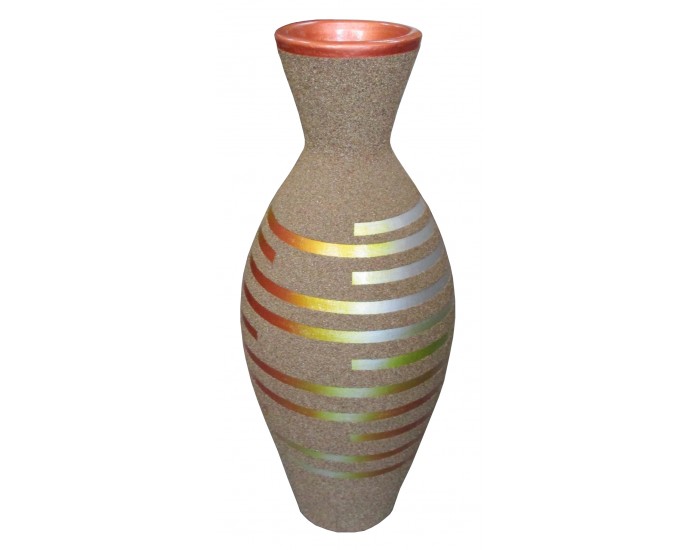 Керамична ваза EX Home модел Sand К 1 м, керамика, пясък