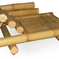 Релакс стол EX Home модел Mavi, бамбук - Градински столове