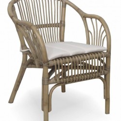 Стол EX Home модел Ratan Bolero Antik Grey, ратан - Градински столове