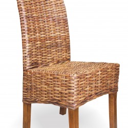 Стол EX Home модел Semir, ратан, манго масив - Трапезни столове