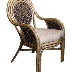 Стол EX Home модел Ratan Maraya VL, ратан, водна лилия - Трапезни столове