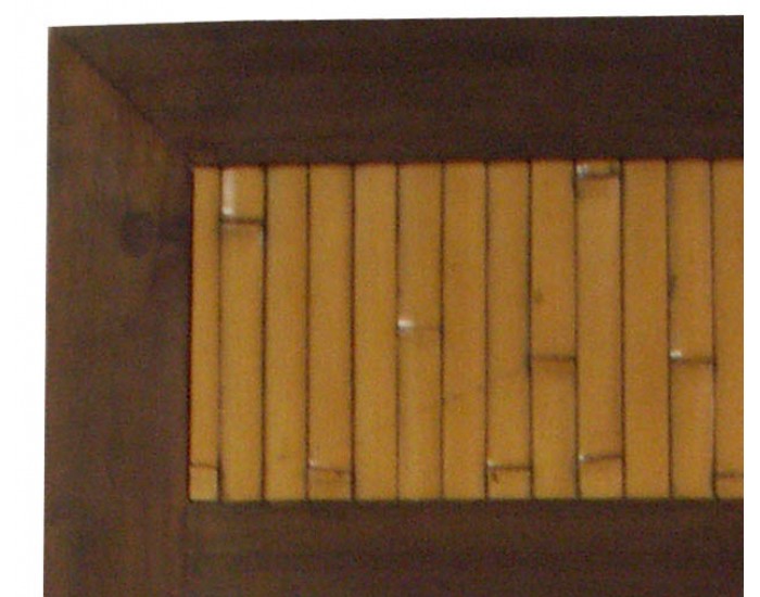 Огледало EX Home модел Ibisa, тиково дърво, бамбук