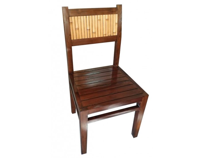 Стол EX Home модел Ibisa, тиково дърво, бамбук