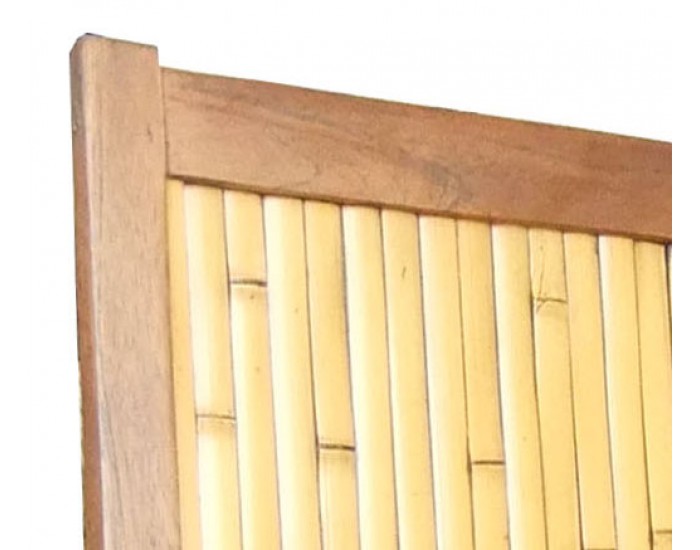 Стол с подлакътник EX Home модел Ibisa, тиково дърво, бамбук