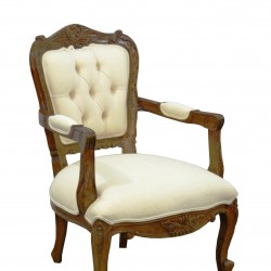 Стол EX Home модел Toscana Luis Г, mango - Трапезни столове