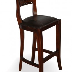 Бар Стол EX Home Модел Lale, тиково дърво - Бар столове