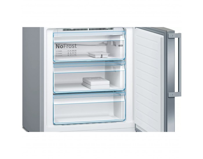 Хладилник с фризер Bosch KGN49AIEQ , 438 l, E , No Frost , Инокс