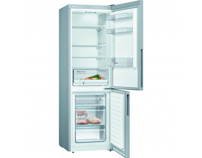 Хладилник с фризер Bosch KGV362LEA , 308 l, E , LowFrost , Инокс
