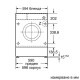 Вградена пералня Bosch WIW28541EU , 1400 об./мин., 8.00 kg, C , Вградена пералня Bosch WIW28541EU , 1400 об./мин., 8.00 kg, C ,