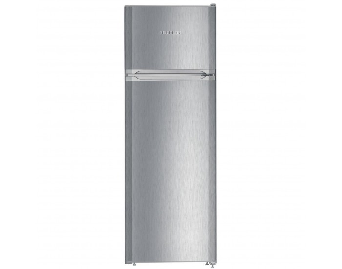 Хладилник с горна камера Liebherr CTPel 251-21 , 270 l, F , SmartFrost , Инокс
