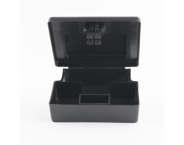 Кутия за примамка за мишки – черна с ключ