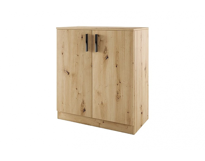 Шкаф Мебели Богдан Модел 276/ 3009, с два рафта, плавно затваряне, Дъб артисан