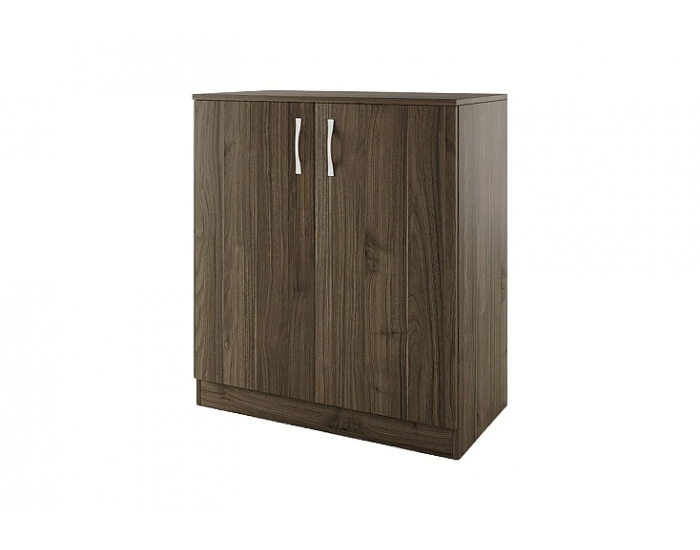 Шкаф Мебели Богдан Модел 276/ 3009, с два рафта, плавно затваряне, Орех адмирал